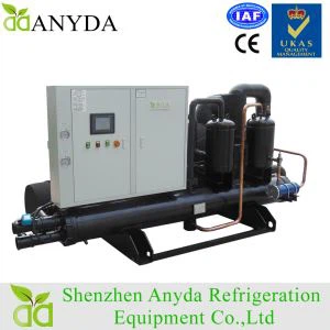 25 Ton 90 Kw Su Soğutmalı Düşük Sıcaklık Soğutma Sıvısı -5 C Çıkış