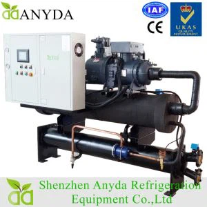 Yüksek Verimli 160 Kw 60 Hp Endüstriyel Soğutmalı Vidalı Chiller
